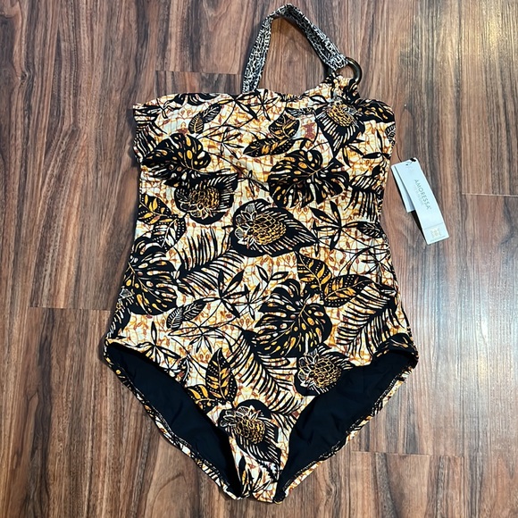 Amoressa Dijon One Shoulder One Piece - Picture 7 of 16